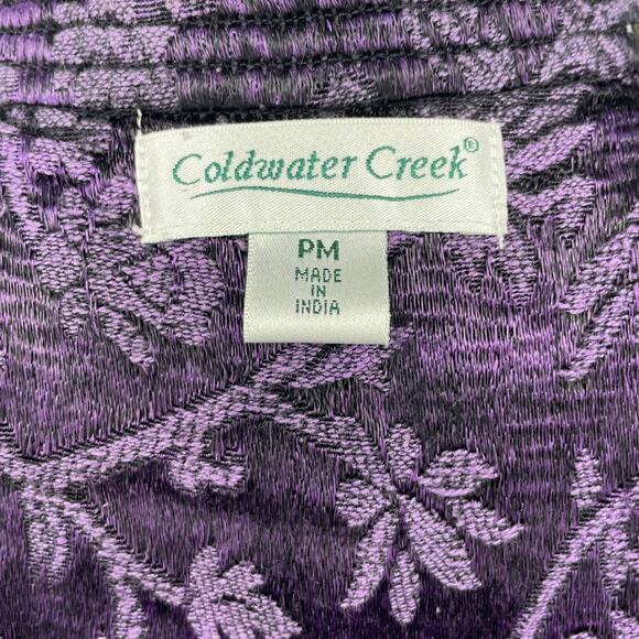 Coldwater Creek Floral Tapestry Jacket - Picture 5 of 6
